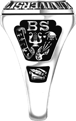 New Jersey Institute of Technology Women's Lady Legend Ring