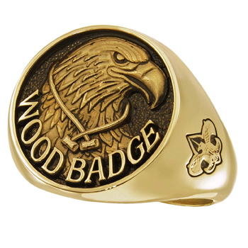 Wood Badge Ring Boy Scouts of America Ring ArtCarved