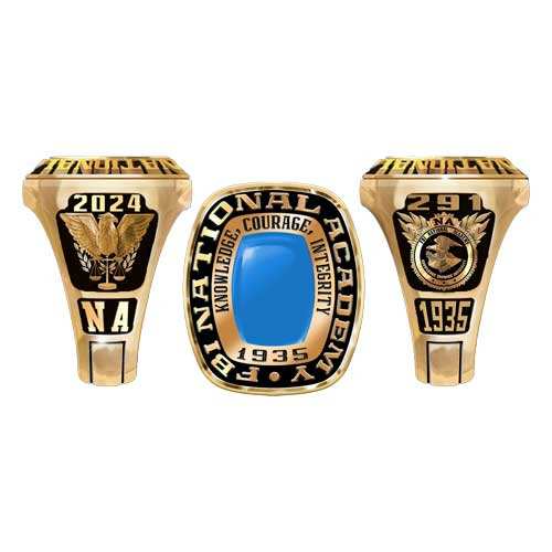 Air Force Academy Naval Academy Class Ring Tradition FBINA Men's