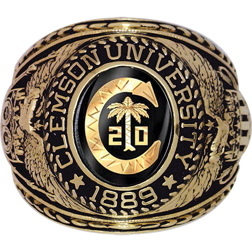 Clemson Dinner Ring Wrap Clemson Ring Cost Clemson University