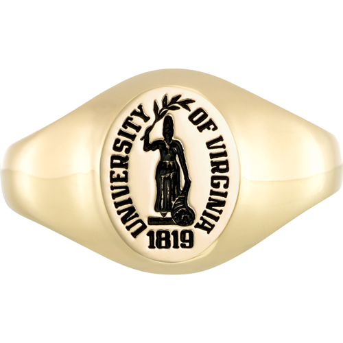 University of Virginia Women s Petite Signet Ring
