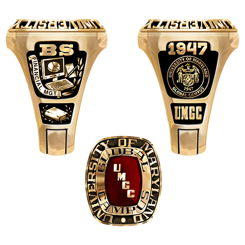 University of Maryland Global Campus Legend Ring