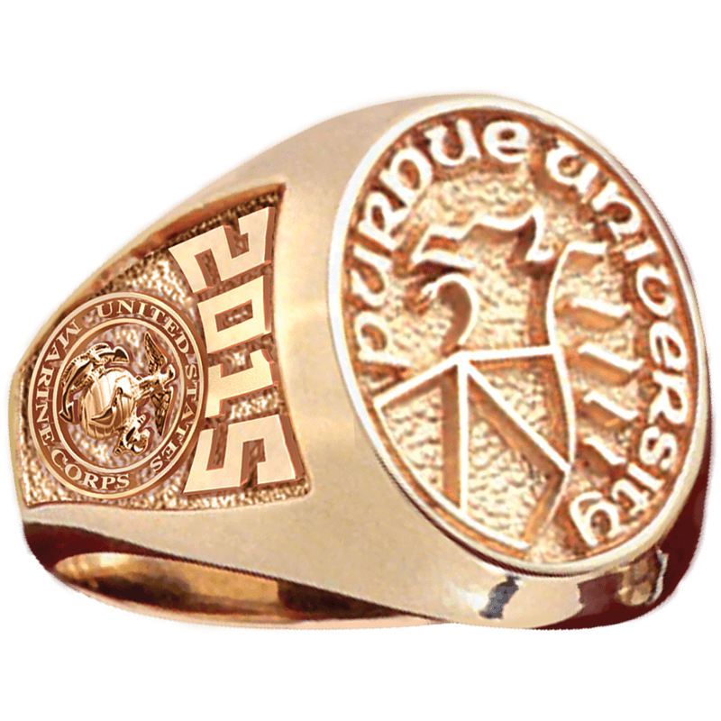Purdue University ROTC Men's Signet Ring