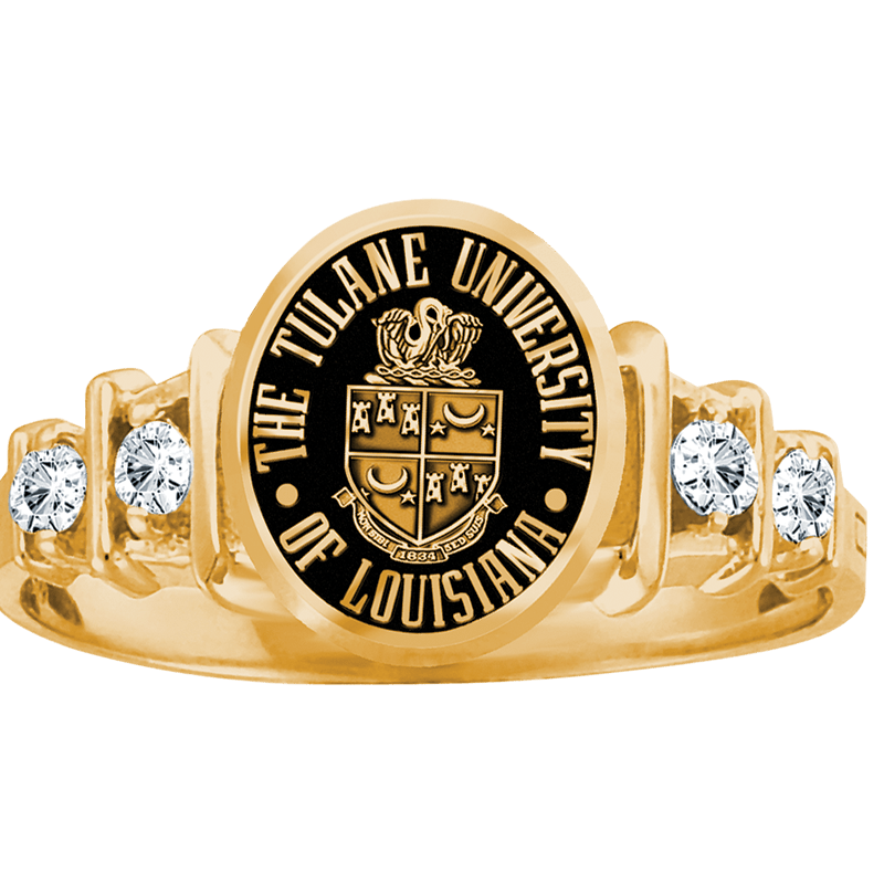 Tulane University Medical School Women s Crescent Ring