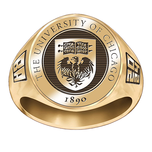 University of Chicago Men's 4820 Signet College Ring