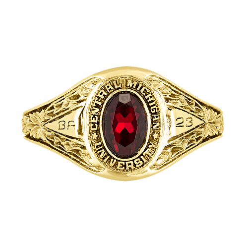 Central Michigan University Women's Bouquet College Ring